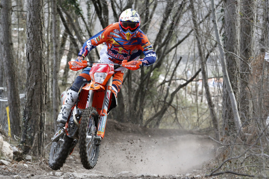 Christophe Nambotin kilpailee KTM 350 EXC-F:llä.