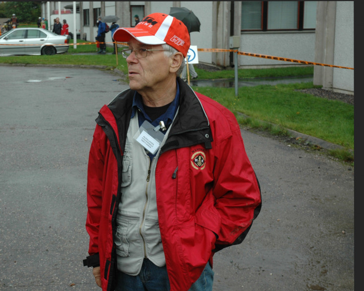 Pertti Kärhä toimi kilpailijoiden yhdyshenkilönä myös edellisellä Kärhänlenkillä vuonna 2009