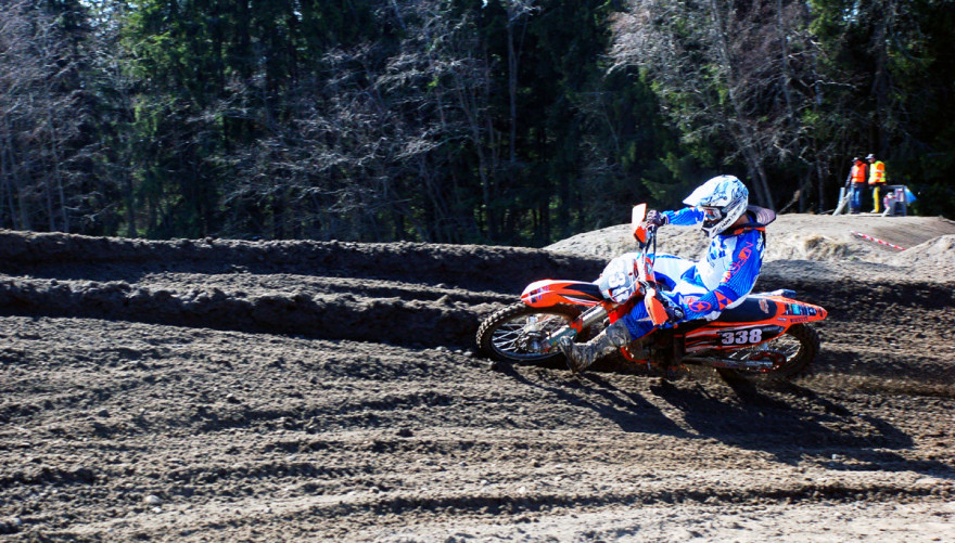 Ludde Söderberg oli selvä Turun kansallisen MXA:n ykkönen.