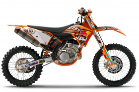 MX2-luokan maailmanmestarin, Marvin Musquin KTM-replica.