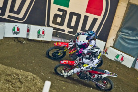 Chad Reed (22) ja Justin Barcia hallitsivat Genovan tapahtumia.