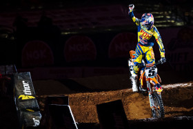 Ryan Dungey oli USA:n supercross-kauden viides voittaja. 