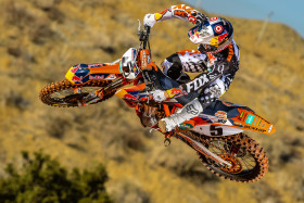 Ryan Dungey on 450-kuutioisten sarjassa kolmantena. 