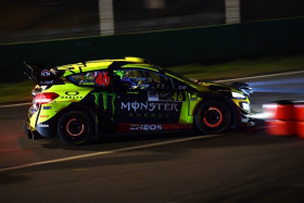 Valentino Rossi ajoi Monza Rallyn voittoon viikonloppuna. Kuva: Monster Energy